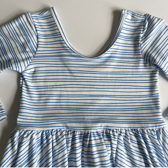 THE BALLET DRESS IN SEAPORT STRIPE - Picture 5 of 8